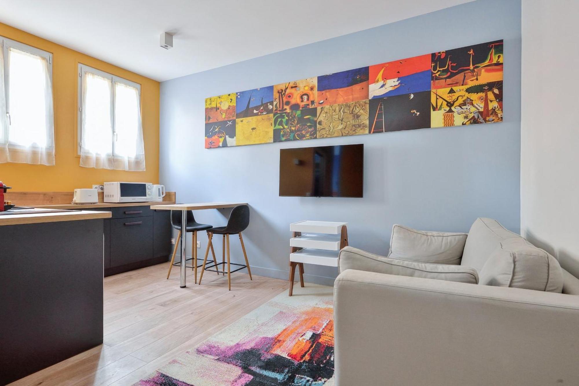Studio Du Chevalier Et Son Jardin - Welkeys Vanves Esterno foto